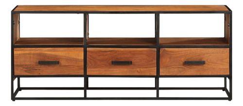Yuhi-hqyd Mueble De Tv Mesa De Tv Soporte De Tv Rústico