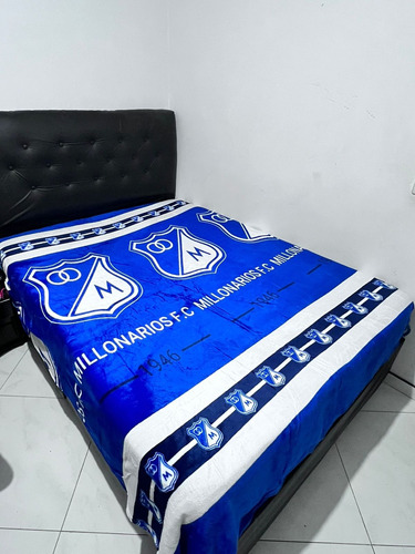 Cobija De Millonarios Cama Doble, Manta Delgada Millonarios 