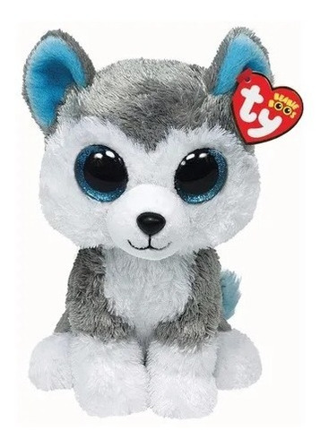 Peluche Ty Slush Perro Husky Beanie Boos Boo Ty Nuevo Orig