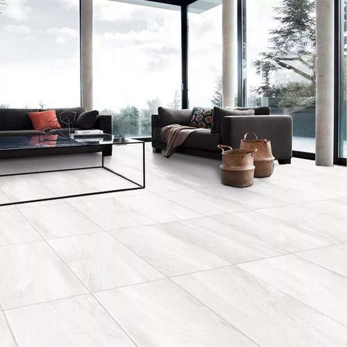 Imagen 3 de 5 de Porcelanato Alberdi 60x120 Bristol White 1ra Calidad Xm2