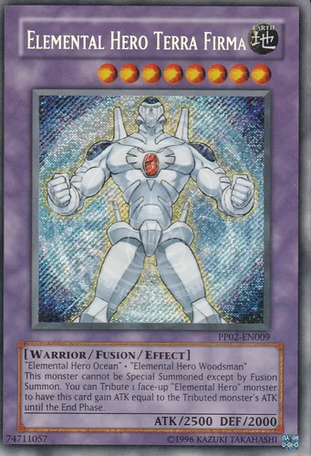 Elemental Hero Terra Firma - Secret Rare - Yugioh!