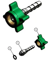 Comprar Bico Para Saída De Fluxômetro Para Oxigenoterapia (niple)