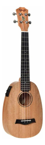 Ukulele Elétrico Seizi Bali Pineapple Tenor Okume