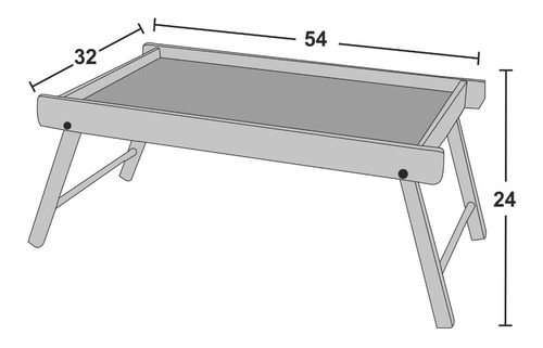 Bandeja De Cama Plegable