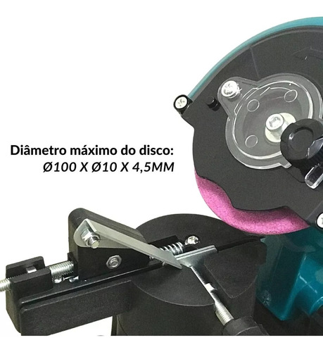 Afiador Elétrico Corrente Motosserra Eletrosserra 250w 110v