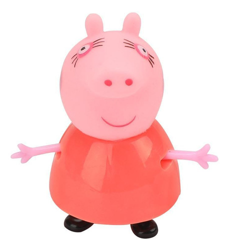 6 Piezas Peppa Pig Figura Juguete Niños Regalo Colección