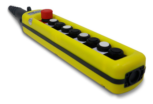 Botoeira Industrial Talha Xac-a8713 8 Botões+emergência