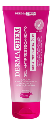 Box 6 Gel Antirressecamento Rosa Mosqueta Dermachem 100 G