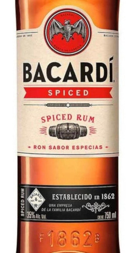 Pack De 4 Ron Bacardí Especiado 750 Ml