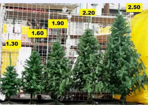 Arbol Pino Navidad Artificial Bonanza Frondoso 1.60 Mt Verde