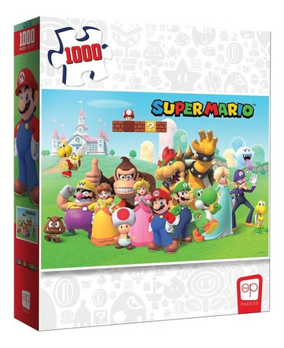 The Op Rompecabezas Super Mario Mushroom Kingdom 1000 Pza