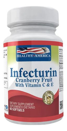 Cranberry Infecturin X60 Cap - Unidad a $1233