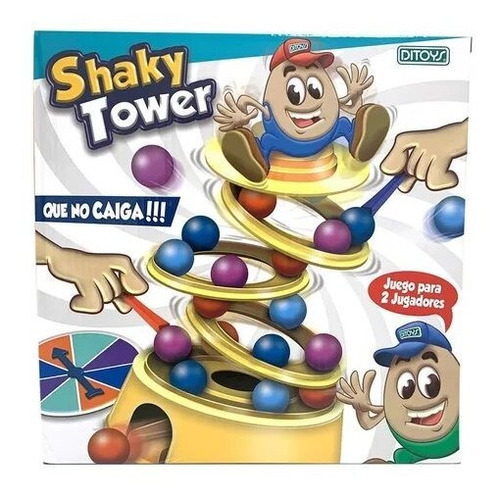 Juego De Mesa Shaky Tower Ditoys 2422