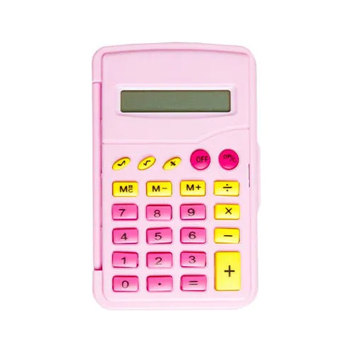 Calculadora 8 Digitos Pink Vibes Leonora