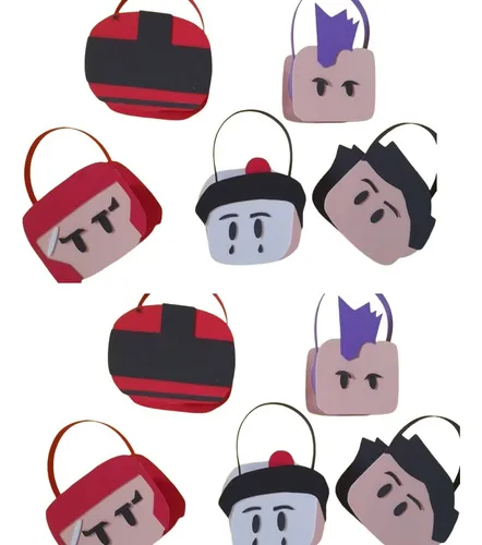 comprar Bolsitas Para Sorpresitas Stumble Guy Dulceros Goma Eva