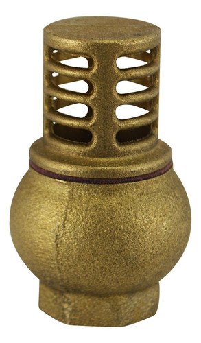 Valvula De Pie En Bronce 300 Psi 1/2  Ag004a