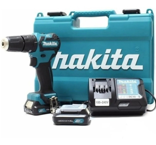 Rotomartillo Taladro Atornillador Inalambrico Brushless 12 V Color Turquesa Frecuencia 60