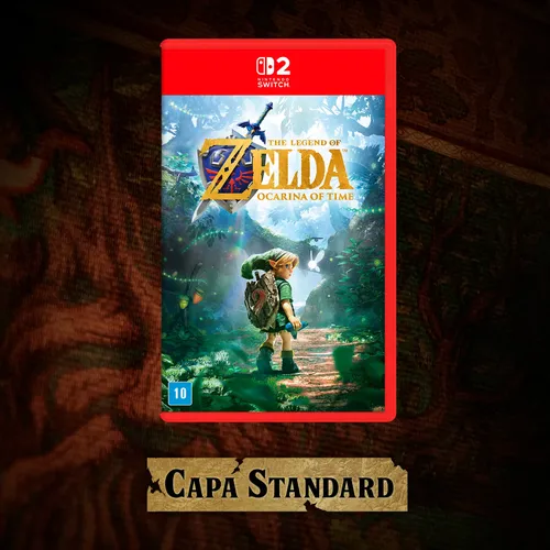 The Legend Of Zelda - Ocarina Of Time Capa Regular Ns2