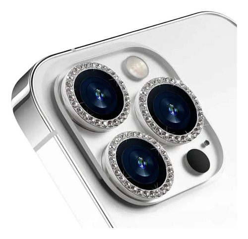 Protector Camara Xiaomi Redmi 13c 4g Strass Plateado