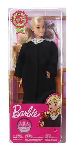 Barbie Juez Profesiones Mattel Jueza Licenciada