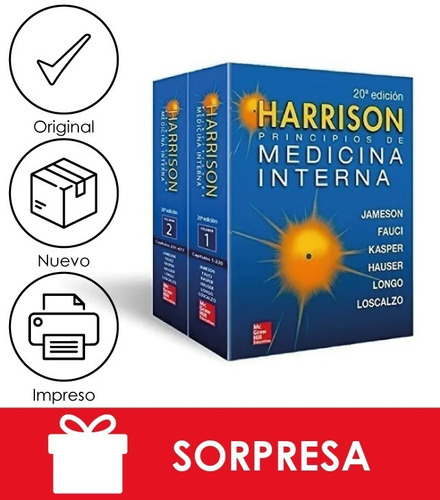 Harrison. Principios De Medicina Interna + Funda Sumergible