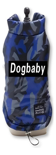 Abrigo Para Perros Camuflado Talle L | Chaleco Para Mascotas Con Interior De Polar | Ropa Para Perros Con Diseño Militar |