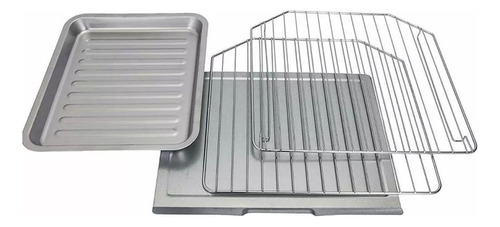 Oster Horno Eléctrico Digital French Door De Convección Color Gris