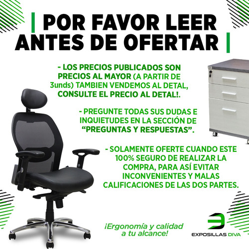 Silla Tipo Cajero Atlanta