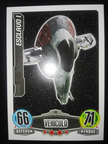 Esclavo 1 Carta Star Wars