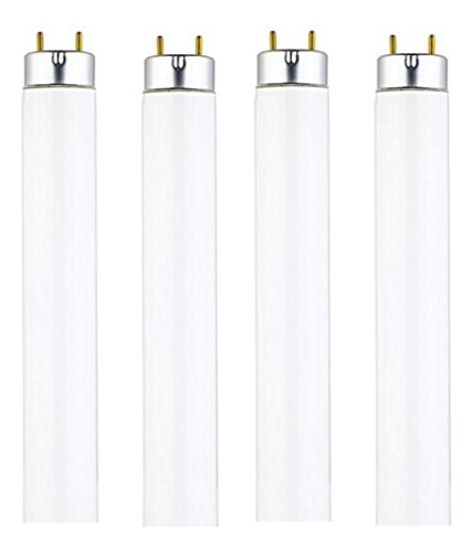 Tubo Fluorescente T8 15 W 4100 K Blanco Cool 4 Paquetes