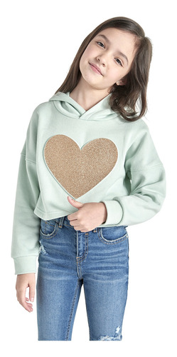 Sudadera Cerrada Estilo Crop De Niña C&a (1061959)