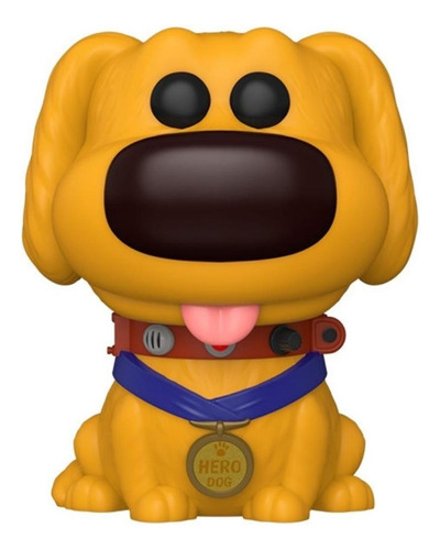 Dug Con Medalla Funko Pop Disney Dug Days