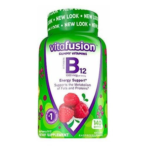 Vitafusion Vitamina B-12 1000 Mcg Suplemento De Gomitas, 140