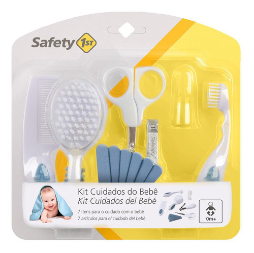 Kit Primeiros Cuidados De Seu Bebê Azul - Safety 1st