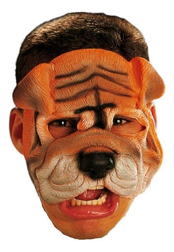 Máscara Cachorro Bulldog Animal Teatro Festa Cosplay