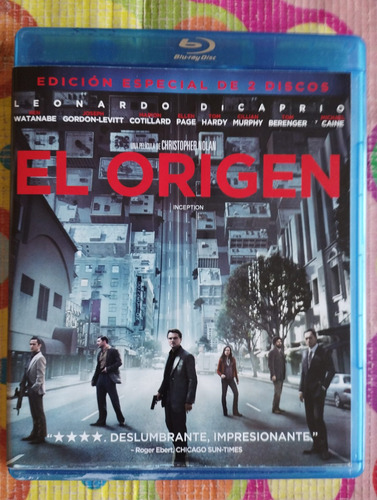 Blue-ray El Origen Leonardo Di Caprio V (Usado)