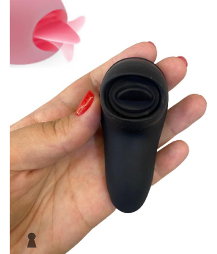Vibrador Língua Recarregável 12 Modos Clitóris