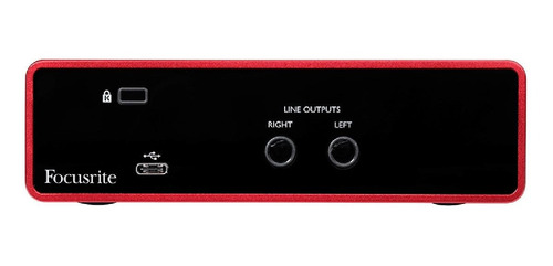 Imagen 3 de 4 de Interface de audio Focusrite Scarlett Solo 3.º.ª generación gen