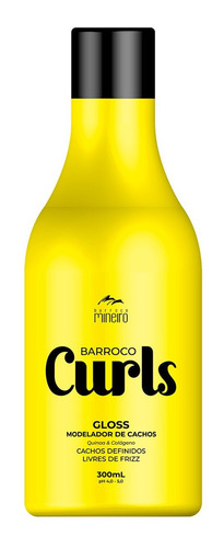 Gloss Modelador Cachos Barroco Mineiro Barroco Curls 300ml