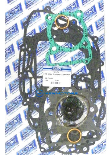 Empaques Kit Completo: Honda 250 Xr ( Año 1996 Al 2004 )