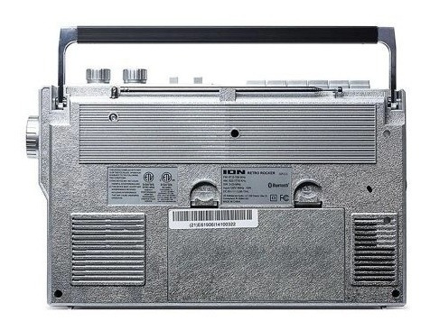 Imagem 4 de 4 de Boombox Retro Rocker Toca Fita Cassete E Rádio Ion Isp113