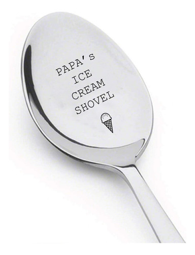 Papa 's Ice Crema Pala | Regalo Del Día Del Padre |gift Para