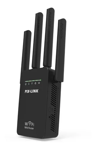 Repetidor Amplificador Inalambrico Wifi Rompemuros 4 Antenas
