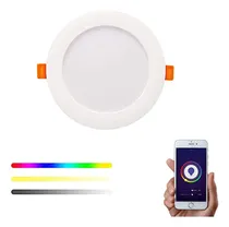 Comprar Lampara Inteligente Wifi Techo Downlight Rgbwc Tuya Smart 