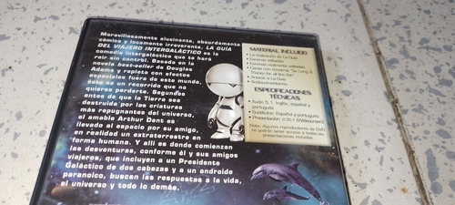 Película En Dvd Guia Del Viajero Intergalactico En Español