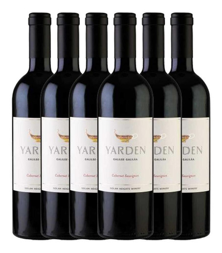 Imagem 1 de 3 de 6x Vinho Yarden Kosher Cabernet Israel 750ml
