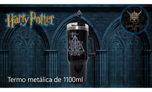 Termo Harry Potter Reliquias De La Muerte 1100ml Original