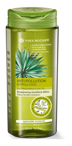 Shampoo Micelar Anti-polución Detox Yves Rocher