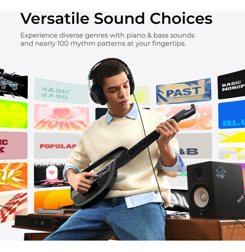 Guitarra Inteligente Liberlive C1 Stringless Con Generador D
