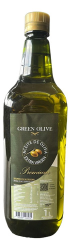 Aceite De Oliva Extra Virgen 100% Puro Green Olive Premium 1 L